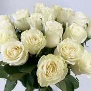 Букет из белых роз &laquo;Классика&raquo; 2