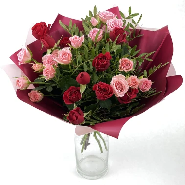 Букет из роз «Deep Purple»