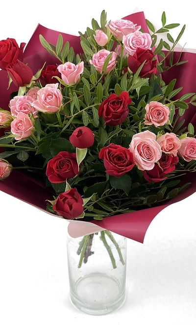 Букет из роз «Deep Purple»