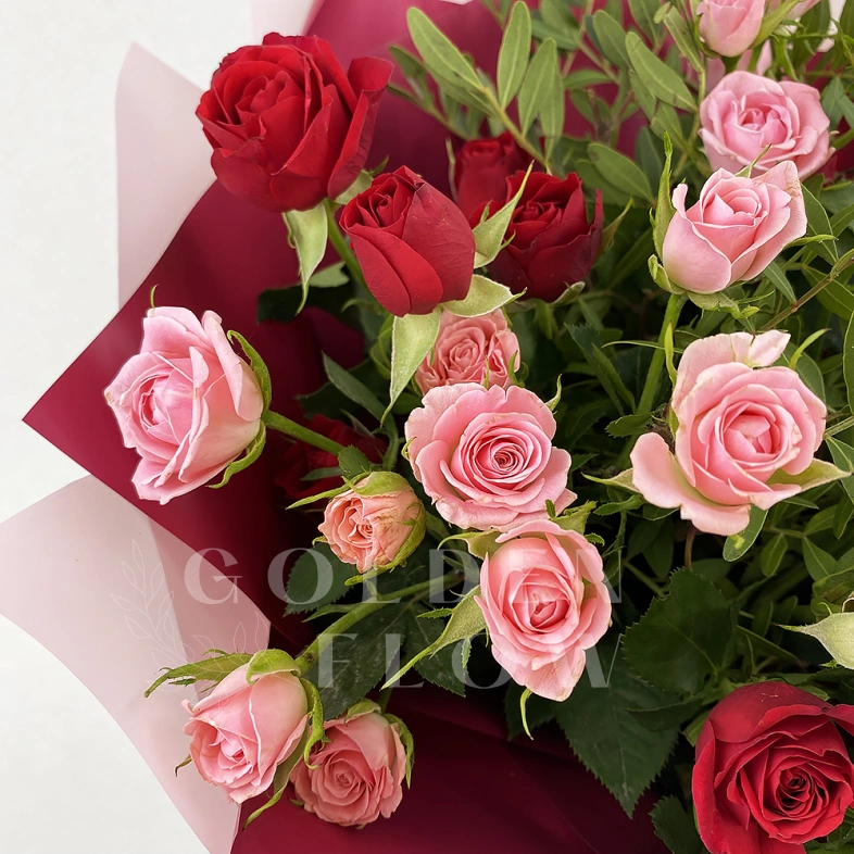 Букет из роз &laquo;Deep Purple&raquo;