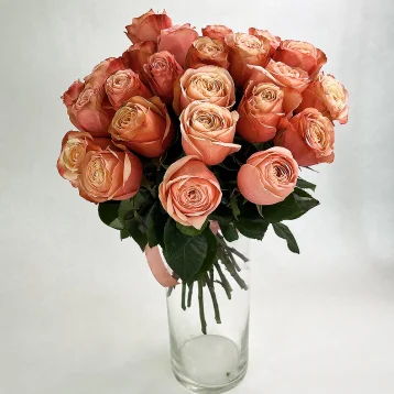 Букет из 25 роз сорта Kahala