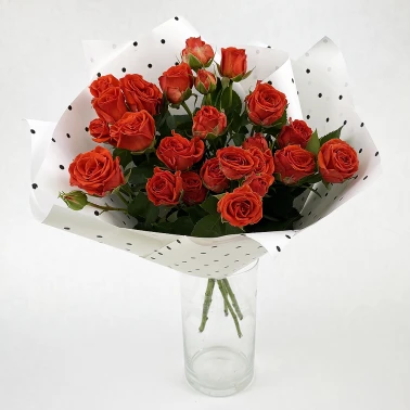 Букет из кустовых роз «Нежные чувства»