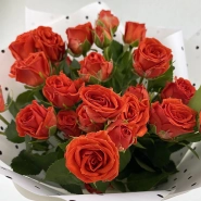 Букет из кустовых роз &laquo;Нежные чувства&raquo; 1