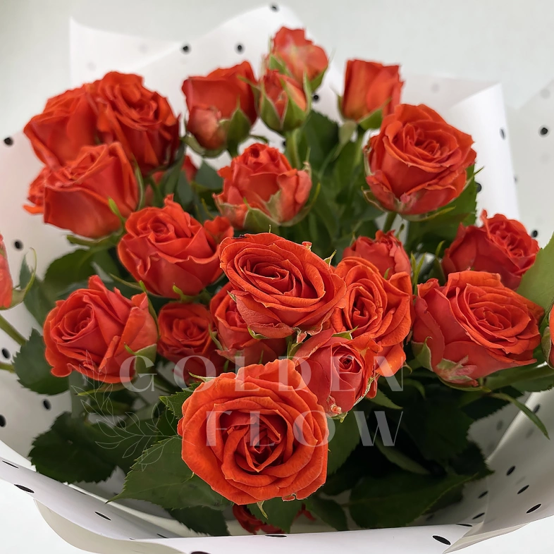 Букет из кустовых роз &laquo;Нежные чувства&raquo;