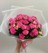 Букет из кустовых роз 0