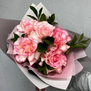 Букет с французской розой 0