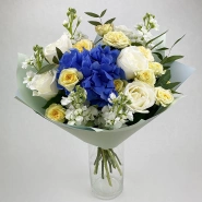 Букет с гортензией &laquo;Вдохновение&raquo; 0