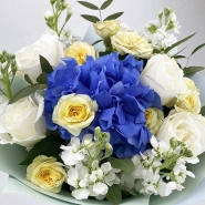 Букет с гортензией &laquo;Вдохновение&raquo; 2