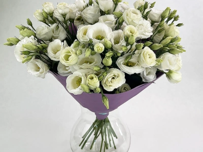 Букет из эустом «Пробуждение»