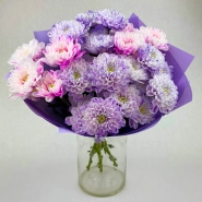 Букет из хризантем &laquo;Пастила&raquo; 0