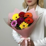 Букет из гербер микс   0
