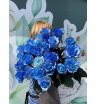 Монобукет «Синие розы»