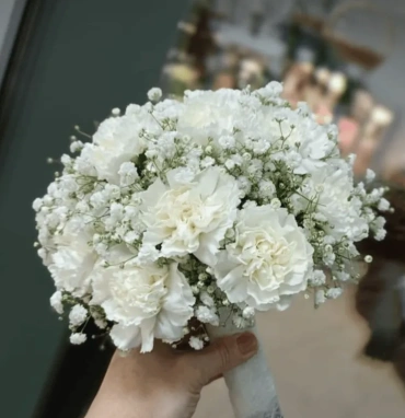 Сборный букет «Твоя невеста в красном»