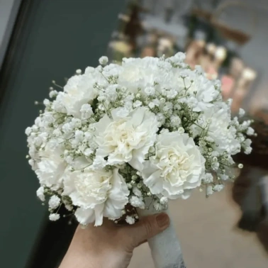 Сборный букет «Твоя невеста в красном»