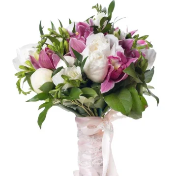 Сборный букет «Свадебная роскошь»