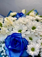 Сборный букет &laquo;Голубой небосклон&raquo; 1