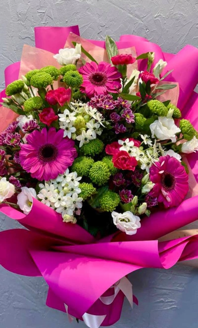 Сборный букет «Весенние краски»