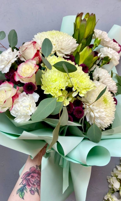 Сборный букет «Фьюжн»