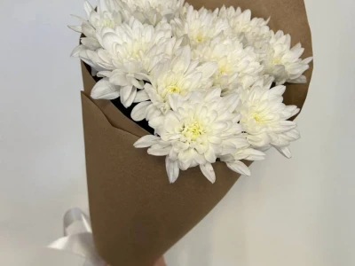 Букет из хризантем «Этюд»