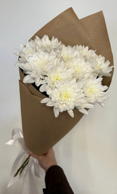 Букет из хризантем «Этюд»