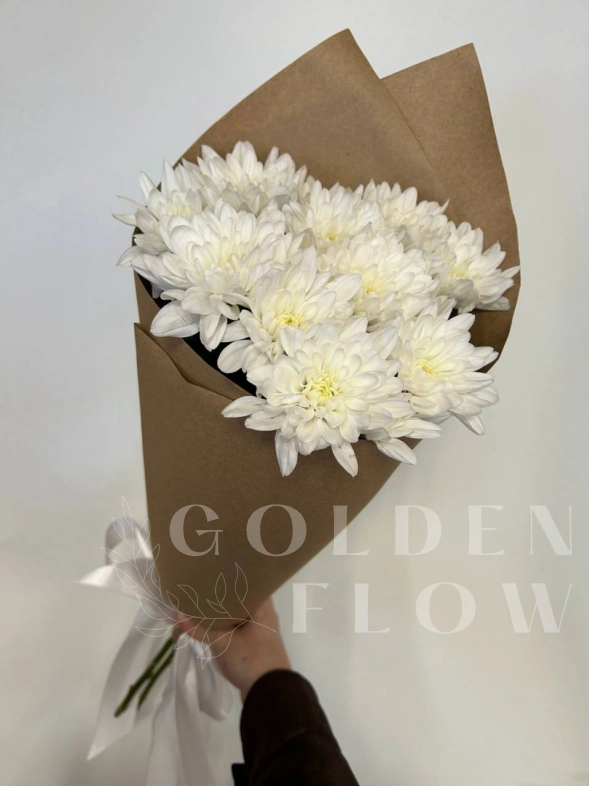 Букет из хризантем &laquo;Этюд&raquo;