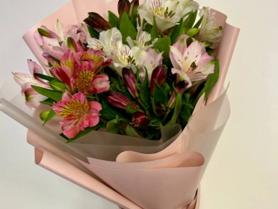 Букет из альстромерий «Трепет»