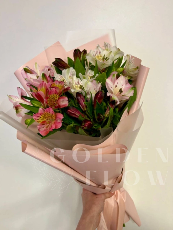 Букет из альстромерий &laquo;Трепет&raquo;