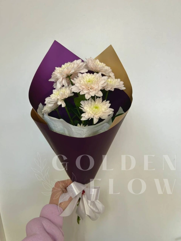 Букет из хризантемы &laquo;Малютка&raquo;