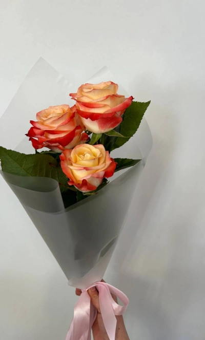 Букет из роз «Рассвет»