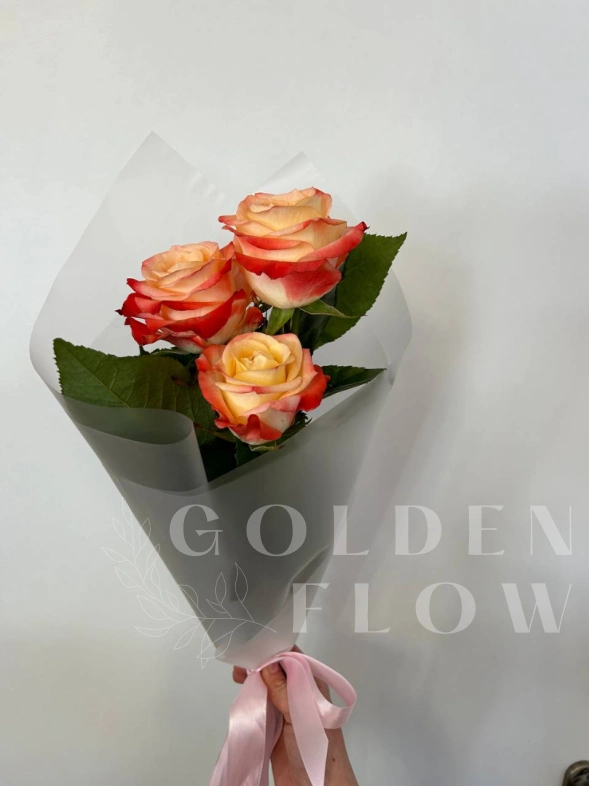 Букет из роз &laquo;Рассвет&raquo;