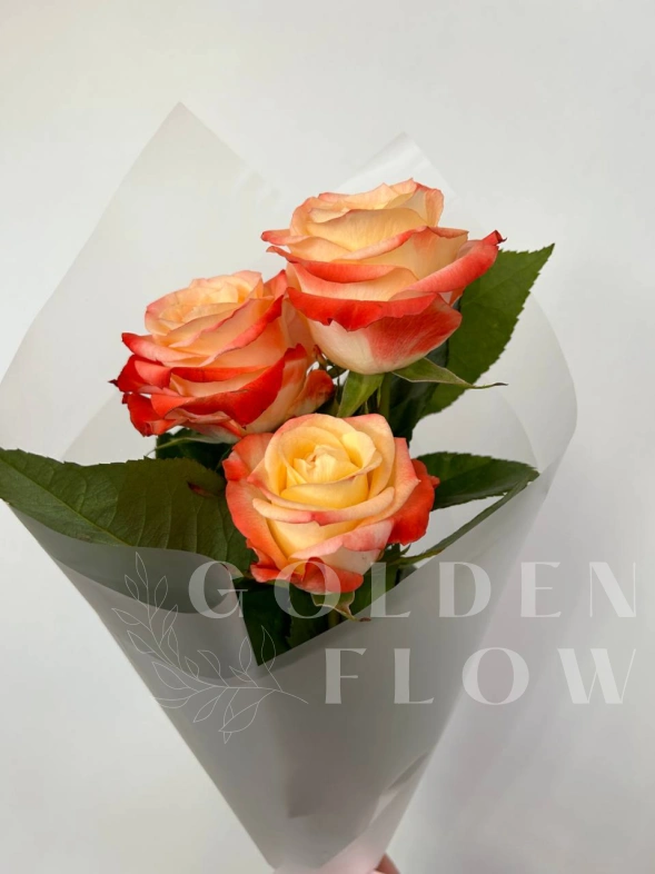 Букет из роз &laquo;Рассвет&raquo;