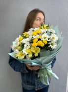 Сборный букет &laquo;Ажурность&raquo; 1