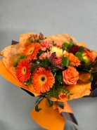 Сборный букет &laquo;Апельсиновый&raquo; 0