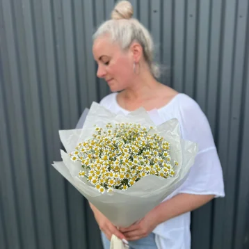Букетик из ромашек (матрикарии)