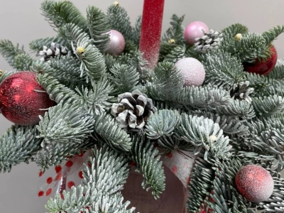 Композиция с нобилисом «Новогодний уют»