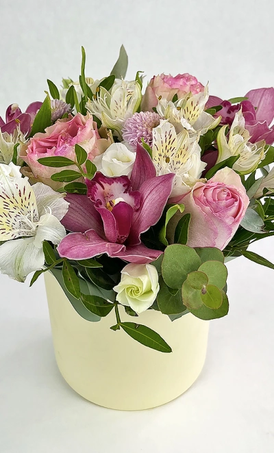 Коробка с цветами «Эльфийка»