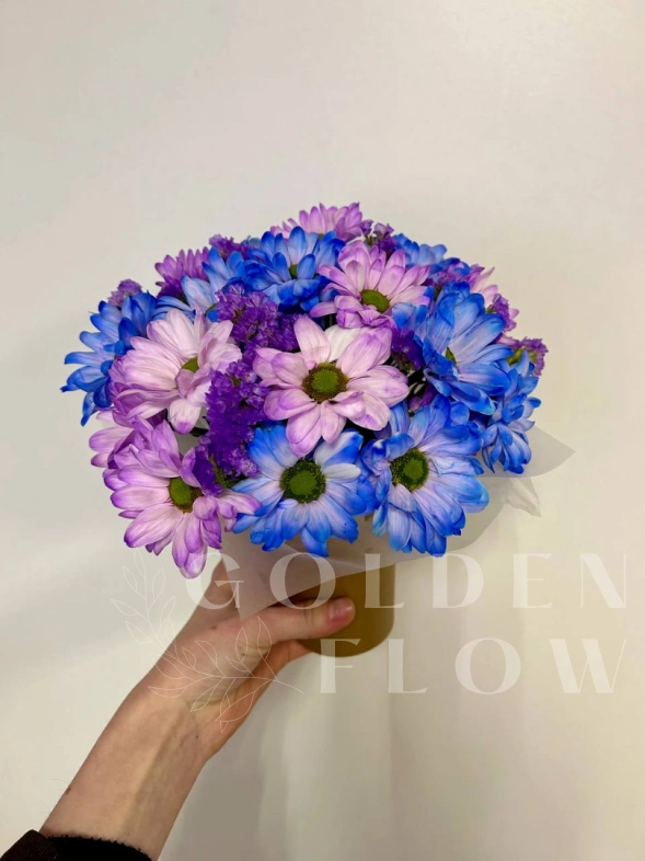 Композиция в стакане  &laquo;Ночное сияние&raquo;