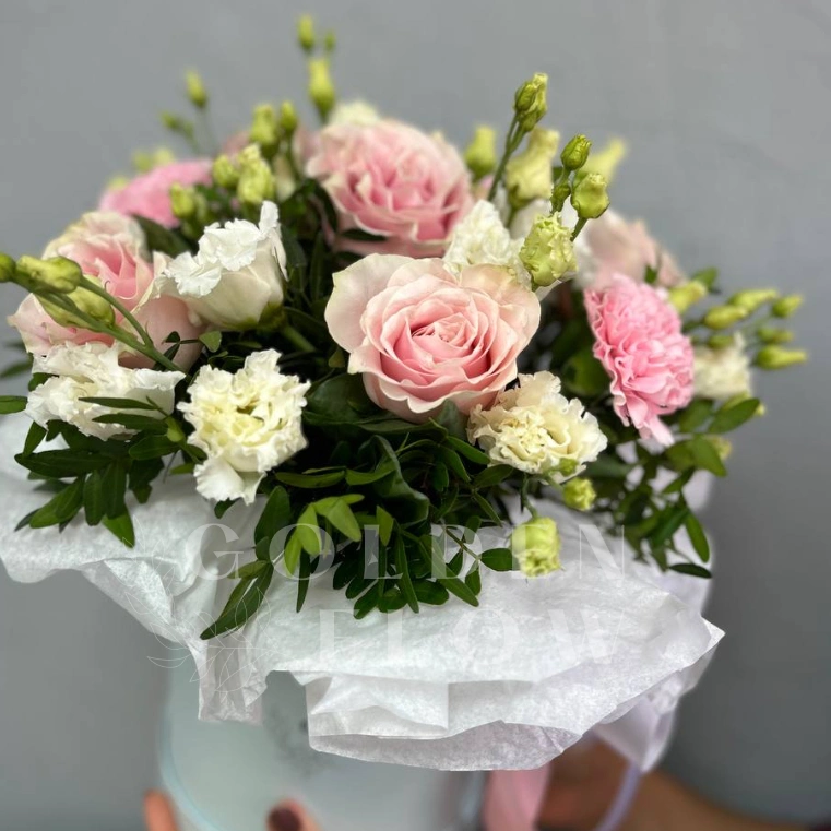 Композиция в коробке &laquo;Ваниль&raquo;