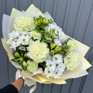 Сборный букет &laquo;Сливочное мгновение&raquo; 0