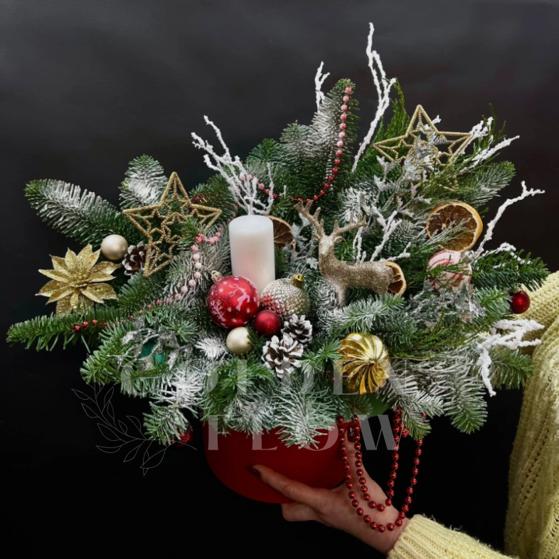 Композиция &laquo;Зимний лес&raquo;