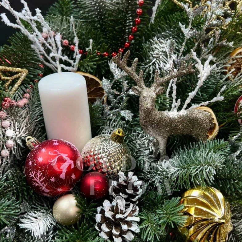 Композиция &laquo;Зимний лес&raquo;