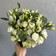 Букет невесты из эустомы &laquo;Симфония&raquo; 0