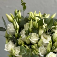 Букет невесты из эустомы &laquo;Симфония&raquo; 1