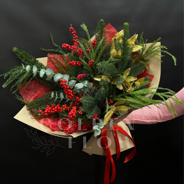 Букет &laquo;Рождественская сказка&raquo;
