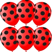 Шар латексный &laquo;Черные точки&raquo; 1 шт 0