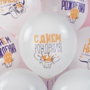 Шар &laquo;С Днем Рождения, Улыбнись&raquo; 1 шт 1