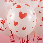 Шар &laquo;Я Тебя Люблю ... (сердечки)&raquo;  1 шт, в ассортименте 1