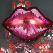 Шар Фигура, &laquo;Губы, Красный&raquo; 0