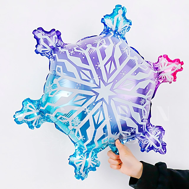 Шар &laquo;Фигура, Волшебная снежинка, Градиент&raquo;