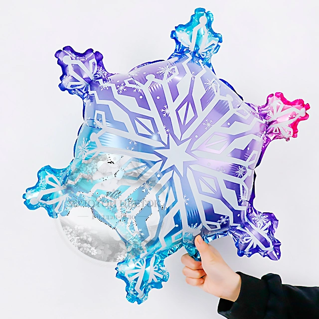 Шар &laquo;Фигура, Волшебная снежинка, Градиент&raquo;